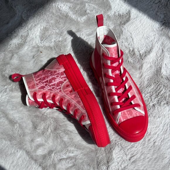 DIOR MEN B23 LOGO SNEAKERS - Picture 8 of 16